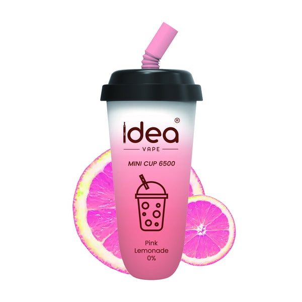 Idea Vape Mini Cup 6500 Puffs Top Brand Disposable Vape Bars Pens  Wholesale,BOX OF 10 PCS Idea Vape Mini Cup 6.5K Kit Nicotine Free-Idea