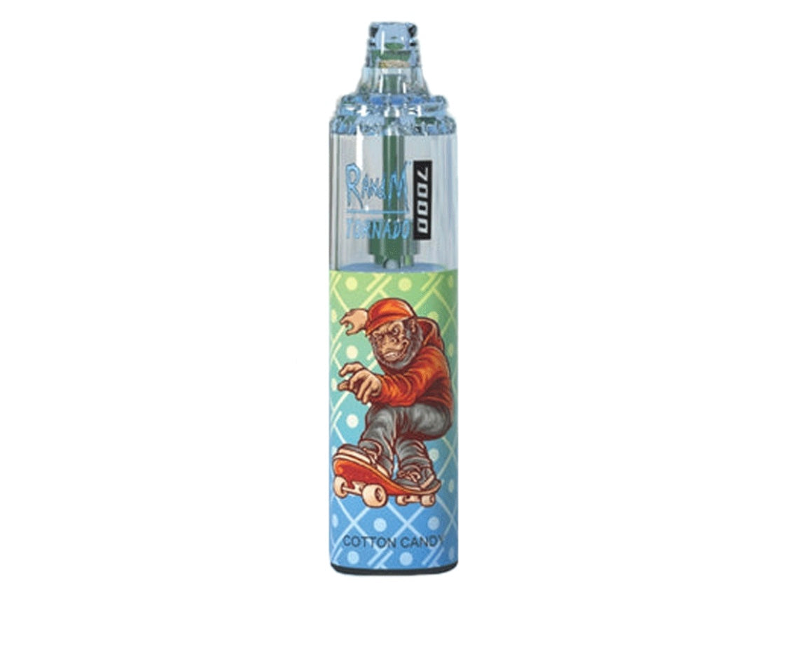 RandM Tornado 7000 Puffs 0% Nicotine Disposable Vape | UK Vapes
