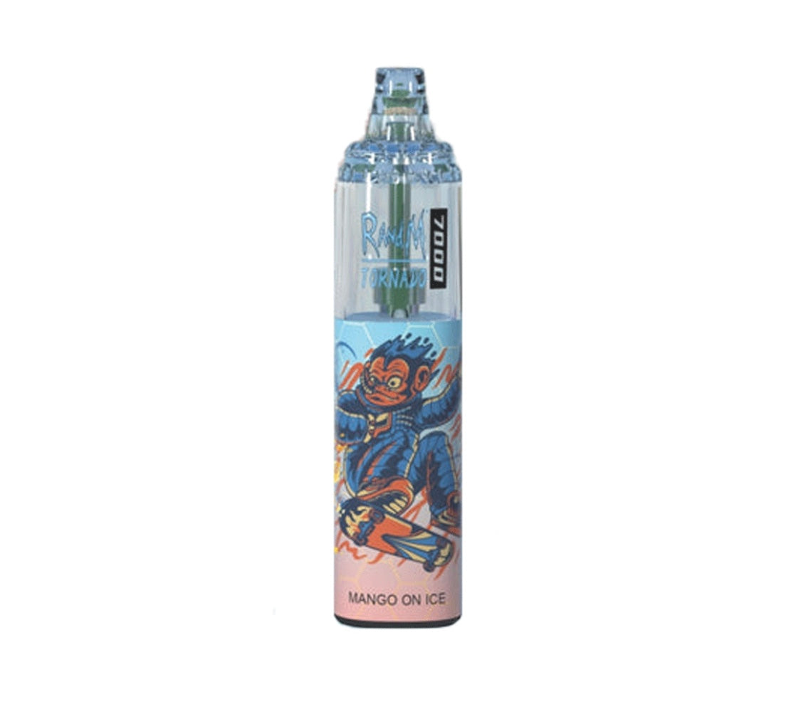 RandM Tornado 7000 Puffs 0% Nicotine Disposable Vape | UK Vapes