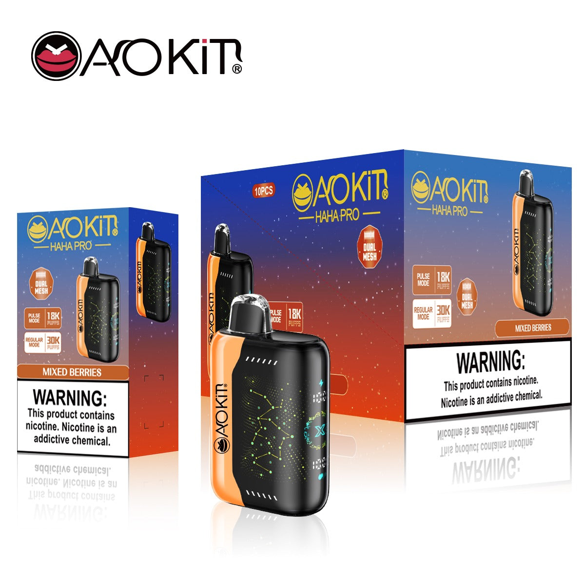 Limited Time Sale | 30000 Puffs HaHa Pro - Star Sky Curved Screen