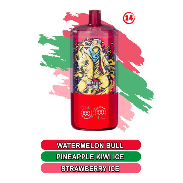 Vapme Crystal 30000 Three in One Triple Flavor Vape | Three Flavors, Long lasting and Easy