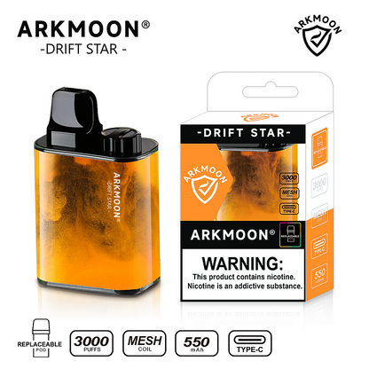 AOKIT Arkmoon Drift Star 3000 Puffs Vape Pod Device Wholesale