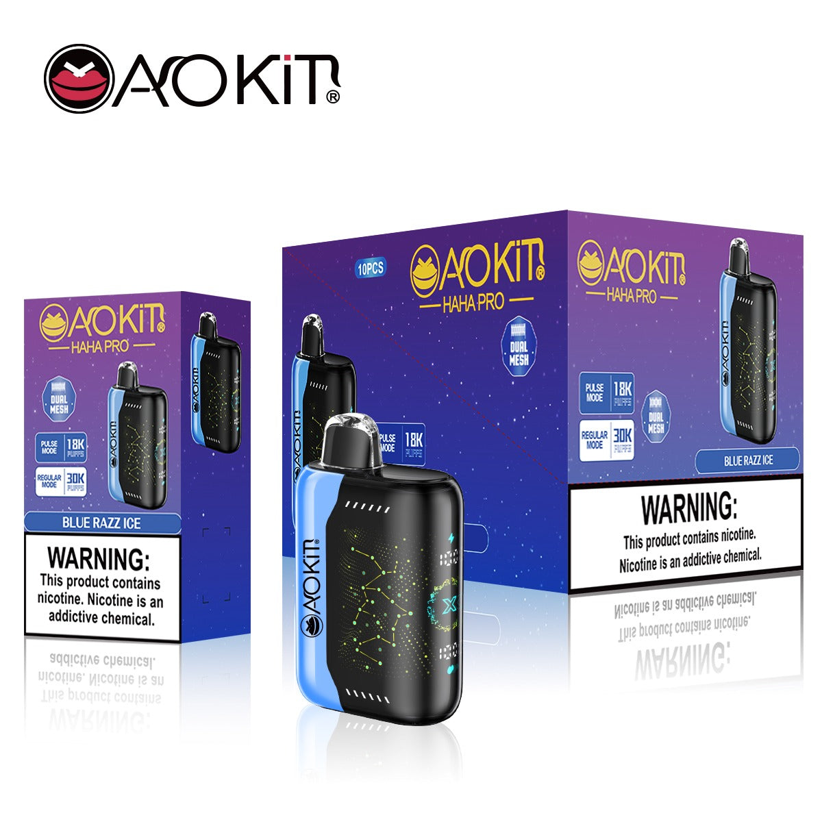 Limited Time Sale | 30000 Puffs HaHa Pro - Star Sky Curved Screen