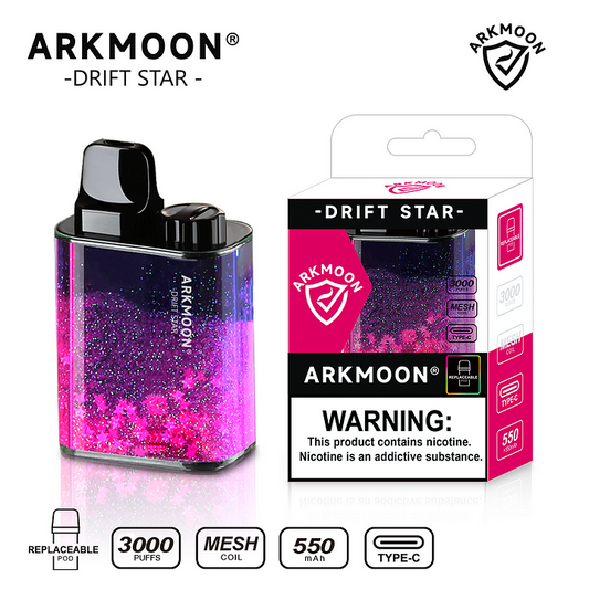 AOKIT Arkmoon Drift Star 3000 Puffs Vape Pod Device Wholesale