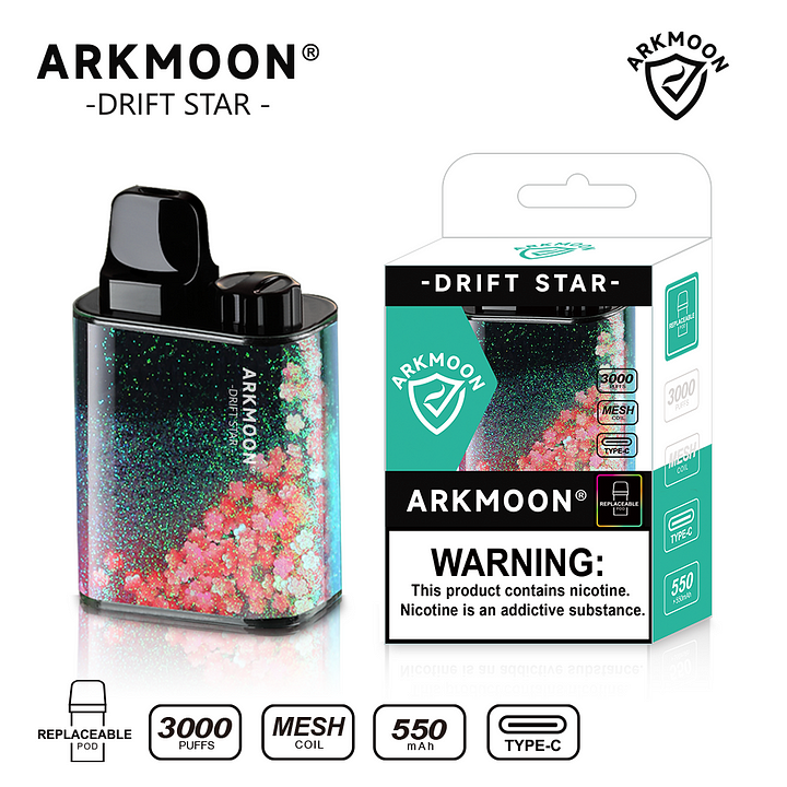AOKIT Arkmoon Drift Star 3000 Puffs Vape Pod Device Wholesale