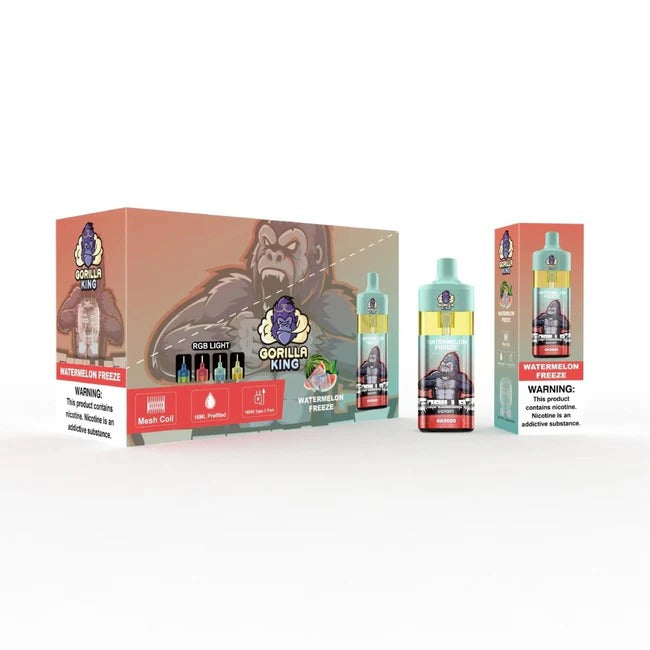 Geek bar Gorilla King 9000 Puffs Disposable Vape Device