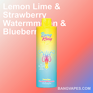 Bang King Triple 3 in 1 Flavor Disposable E-Cigarette 45000 Puffs Multi-Flavor Taste Experience