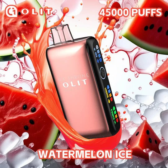 olit ice throne 45k Olit Ice Throne 45000 Disposable Vape 30ml 5%