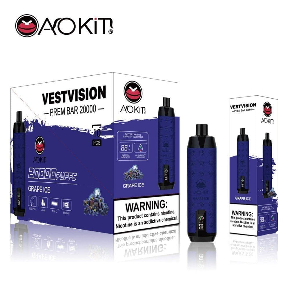 Aokit Vape Leather version 20000 Puffs Bulk Buy Wholesale