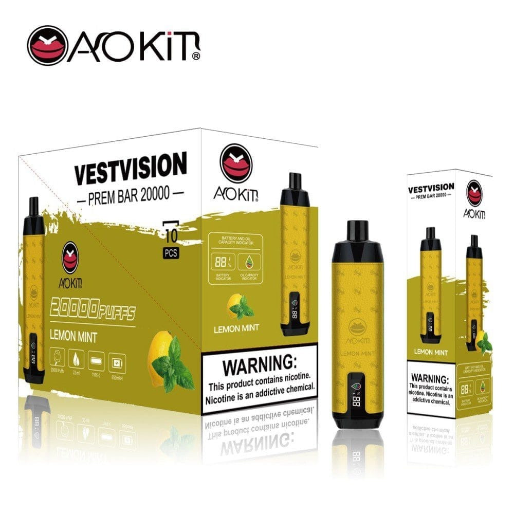 Aokit Vape Leather version 20000 Puffs Bulk Buy Wholesale