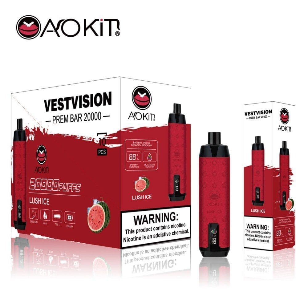 Aokit Vape Leather version 20000 Puffs Bulk Buy Wholesale
