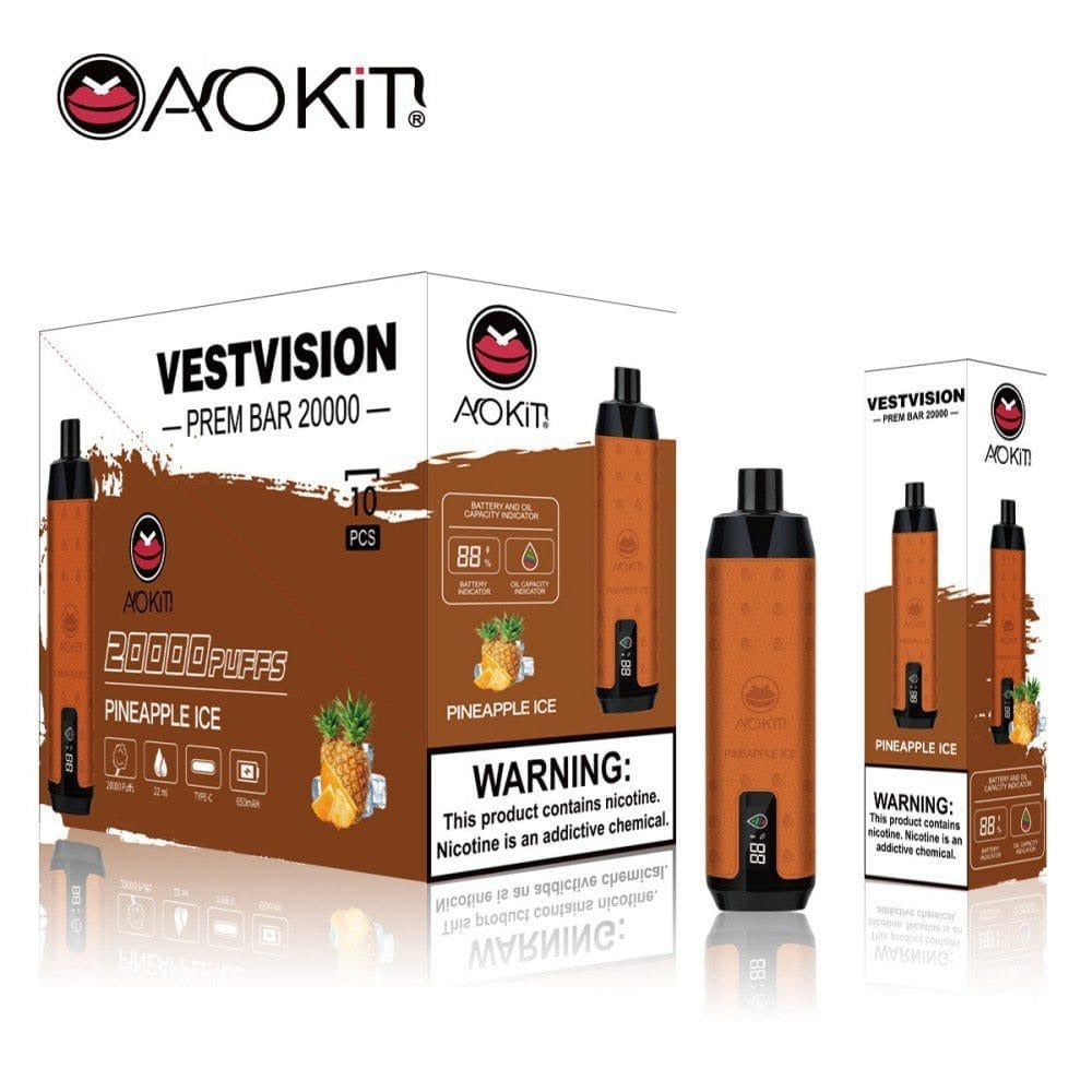 Aokit Vape Leather version 20000 Puffs Bulk Buy Wholesale