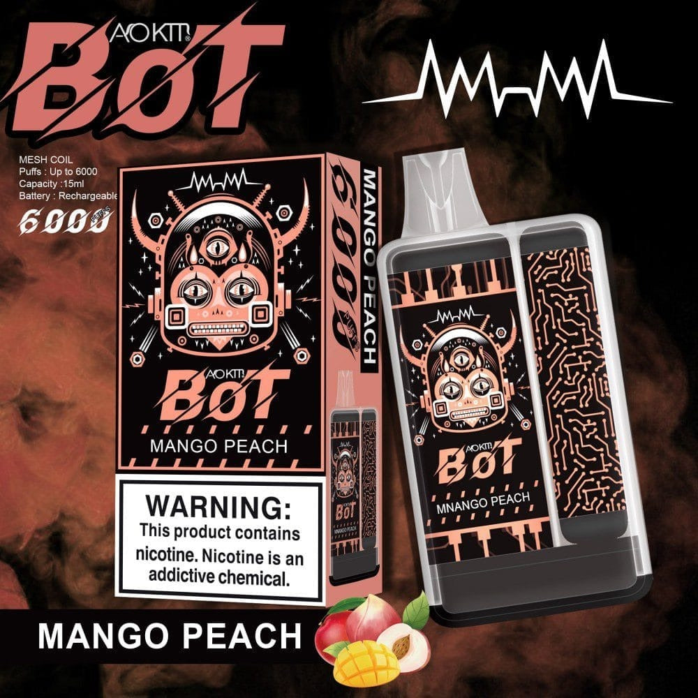 Aokit Vape BOT 6000 Puffs Bulk Buy Wholesale