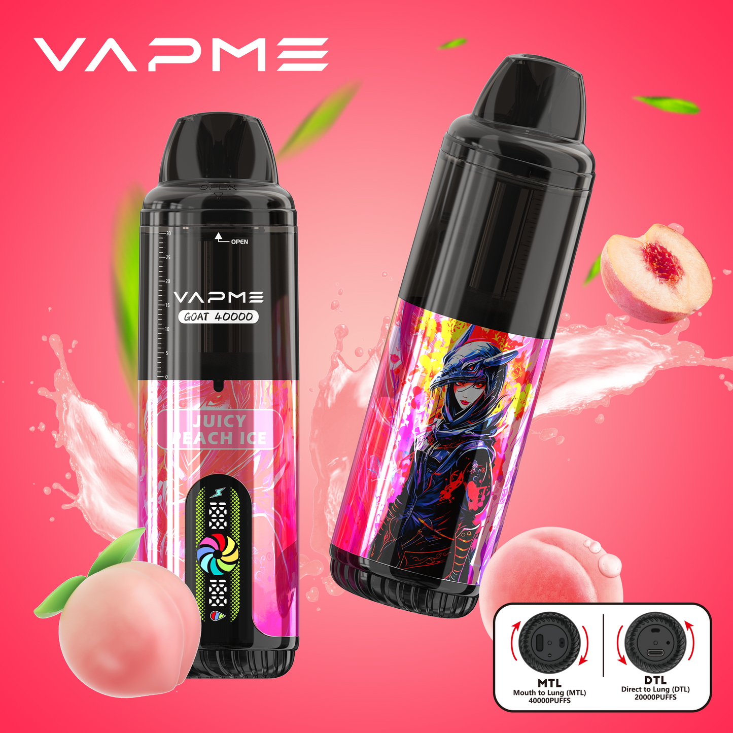 VAPME GOAT 40000 Puffs Wholesale Disposable Vape