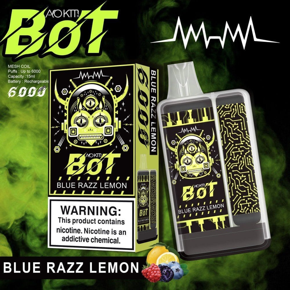 Aokit Vape BOT 6000 Puffs Bulk Buy Wholesale