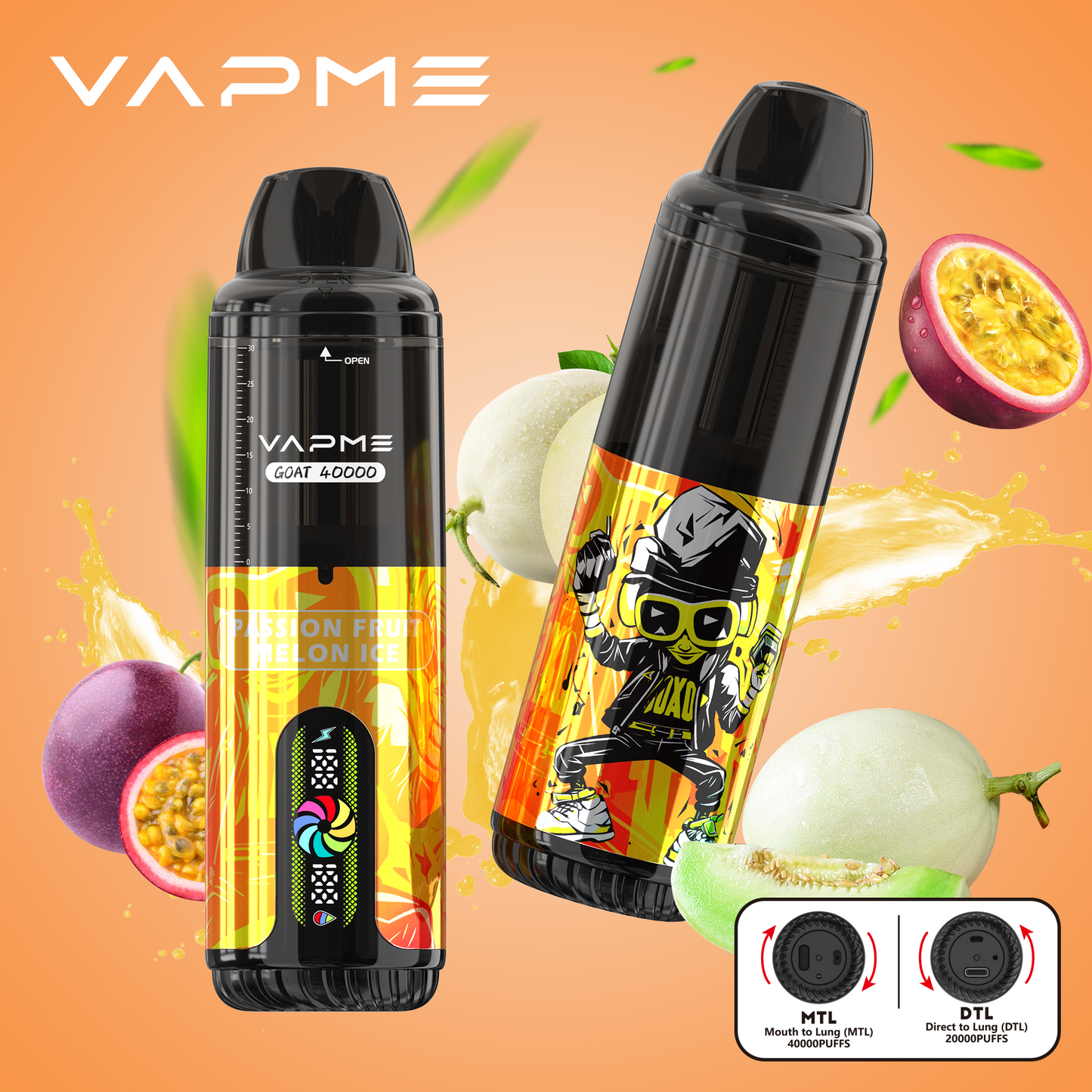 VAPME GOAT 40000 Puffs Wholesale Disposable Vape