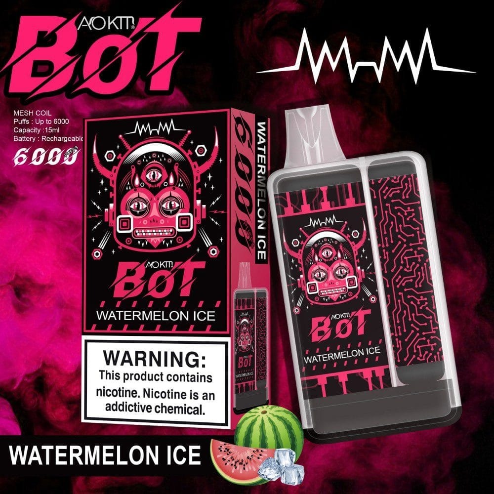 Aokit Vape BOT 6000 Puffs Bulk Buy Wholesale