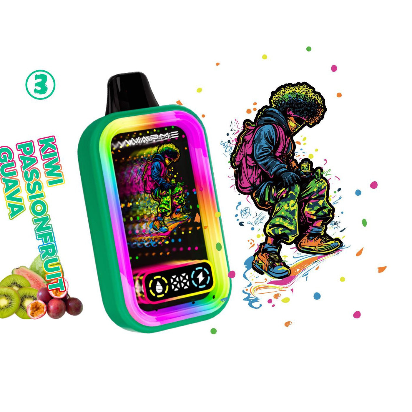 Vapme Digital 30k Puffs Disposable Vape MTL 30000 Puff