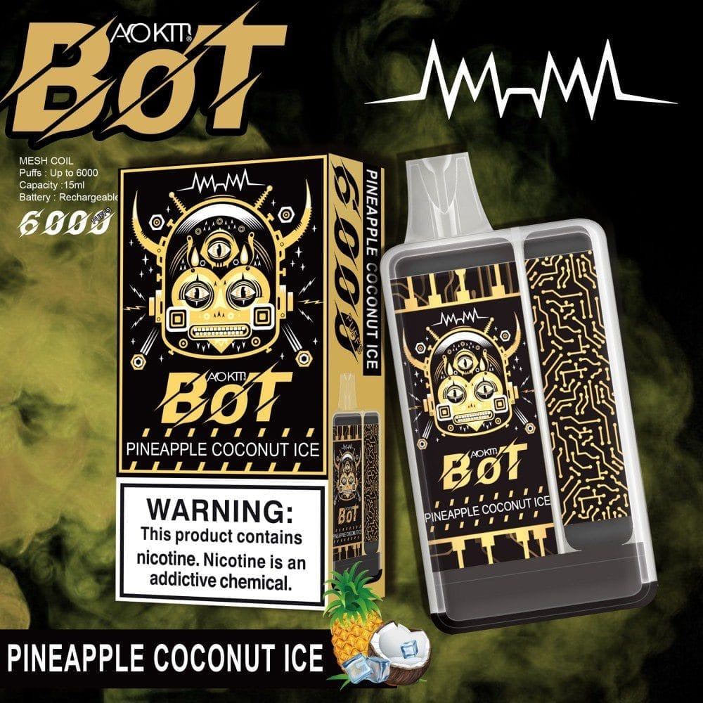 Aokit Vape BOT 6000 Puffs Bulk Buy Wholesale