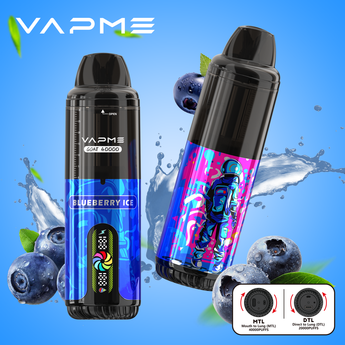 VAPME GOAT 40000 Puffs Wholesale Disposable Vape