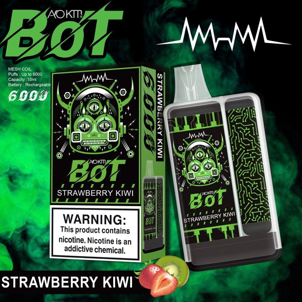 Aokit Vape BOT 6000 Puffs Bulk Buy Wholesale