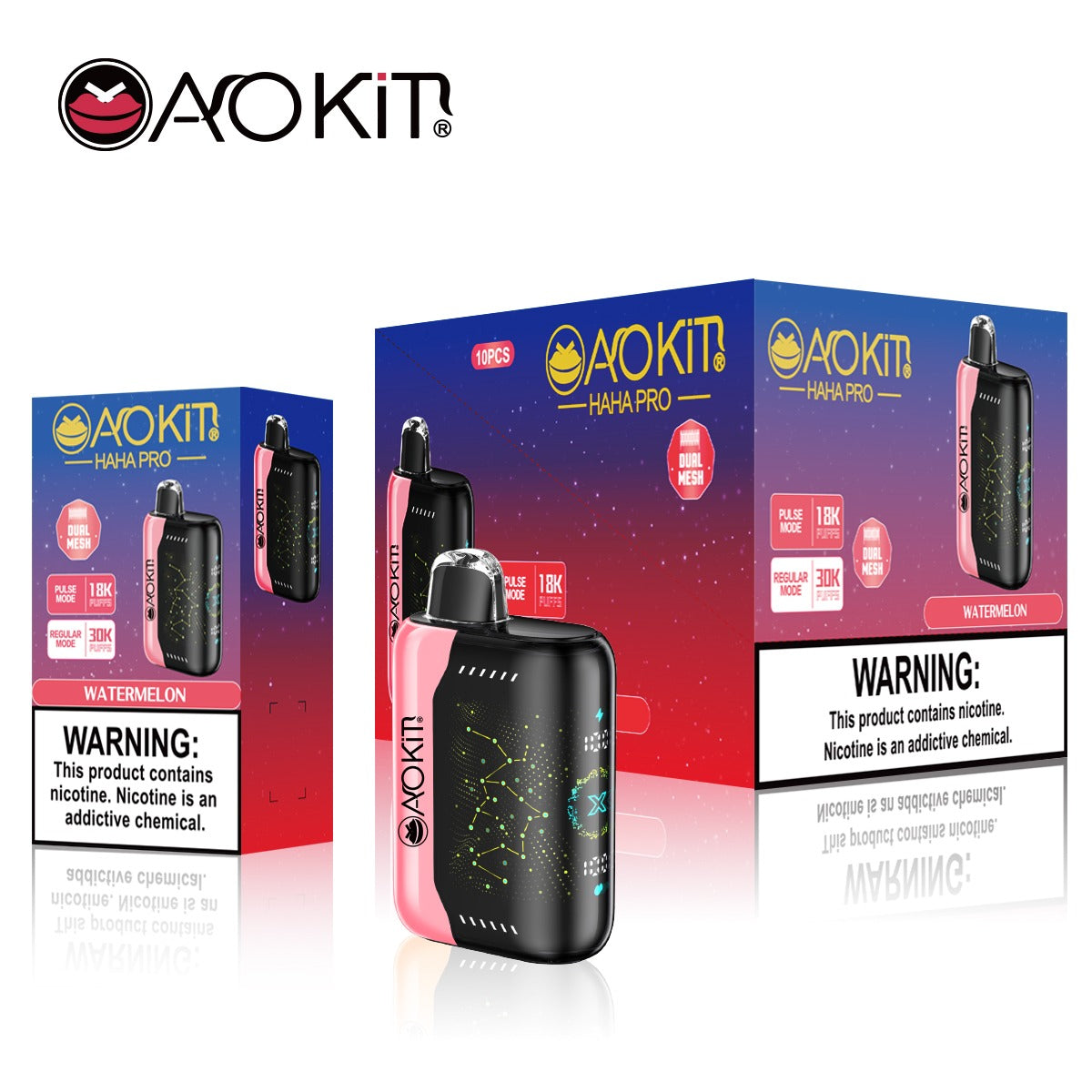 Limited Time Sale | 30000 Puffs HaHa Pro - Star Sky Curved Screen