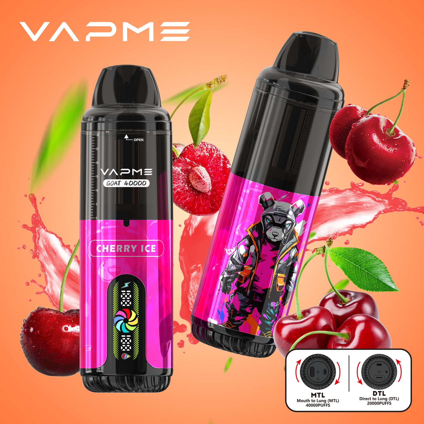 VAPME GOAT 40000 Puffs Wholesale Disposable Vape