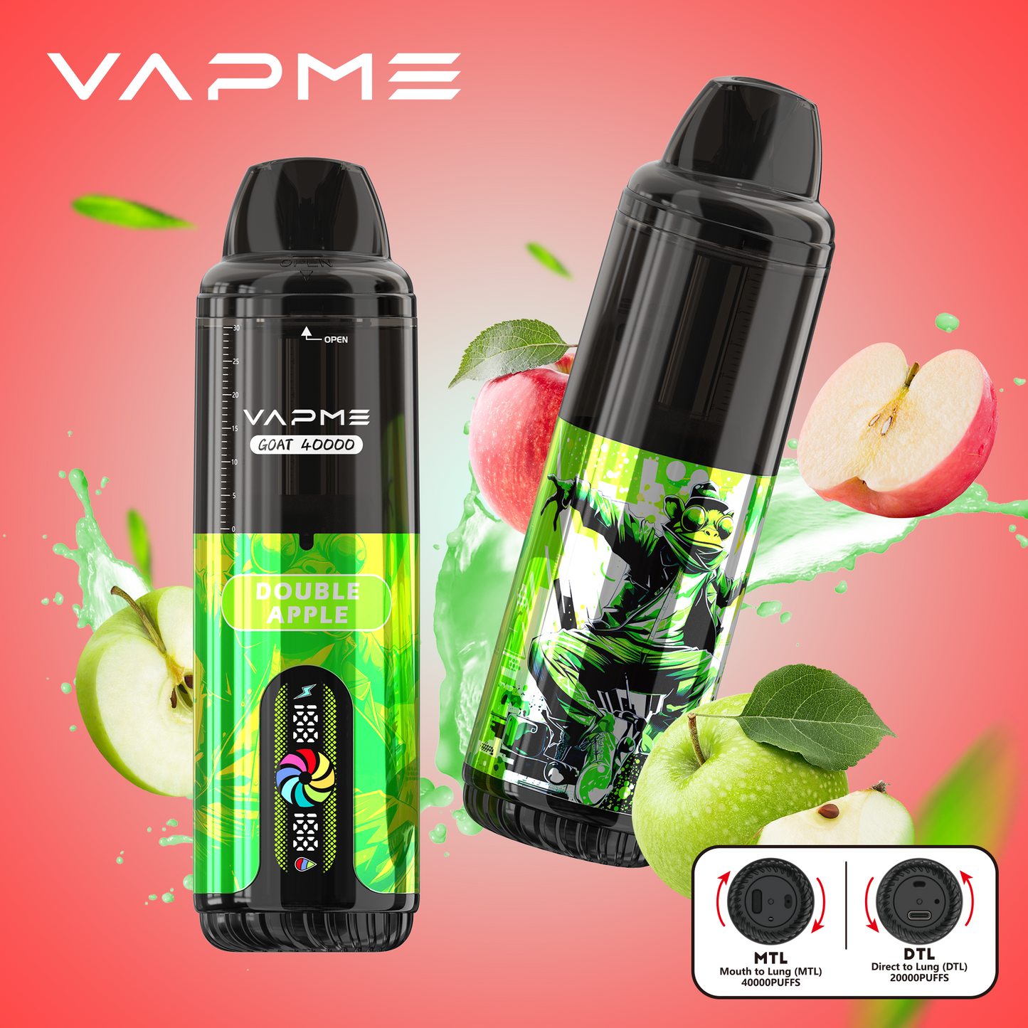 VAPME GOAT 40000 Puffs Wholesale Disposable Vape