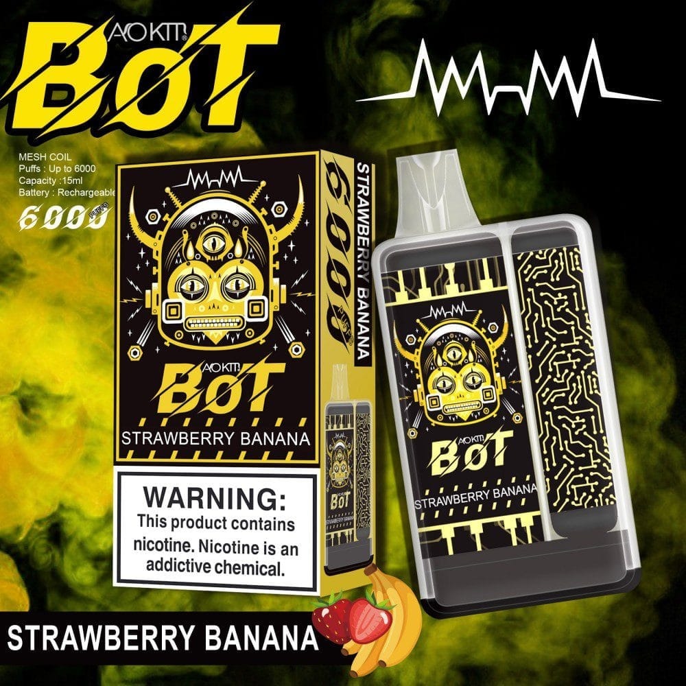Aokit Vape BOT 6000 Puffs Bulk Buy Wholesale