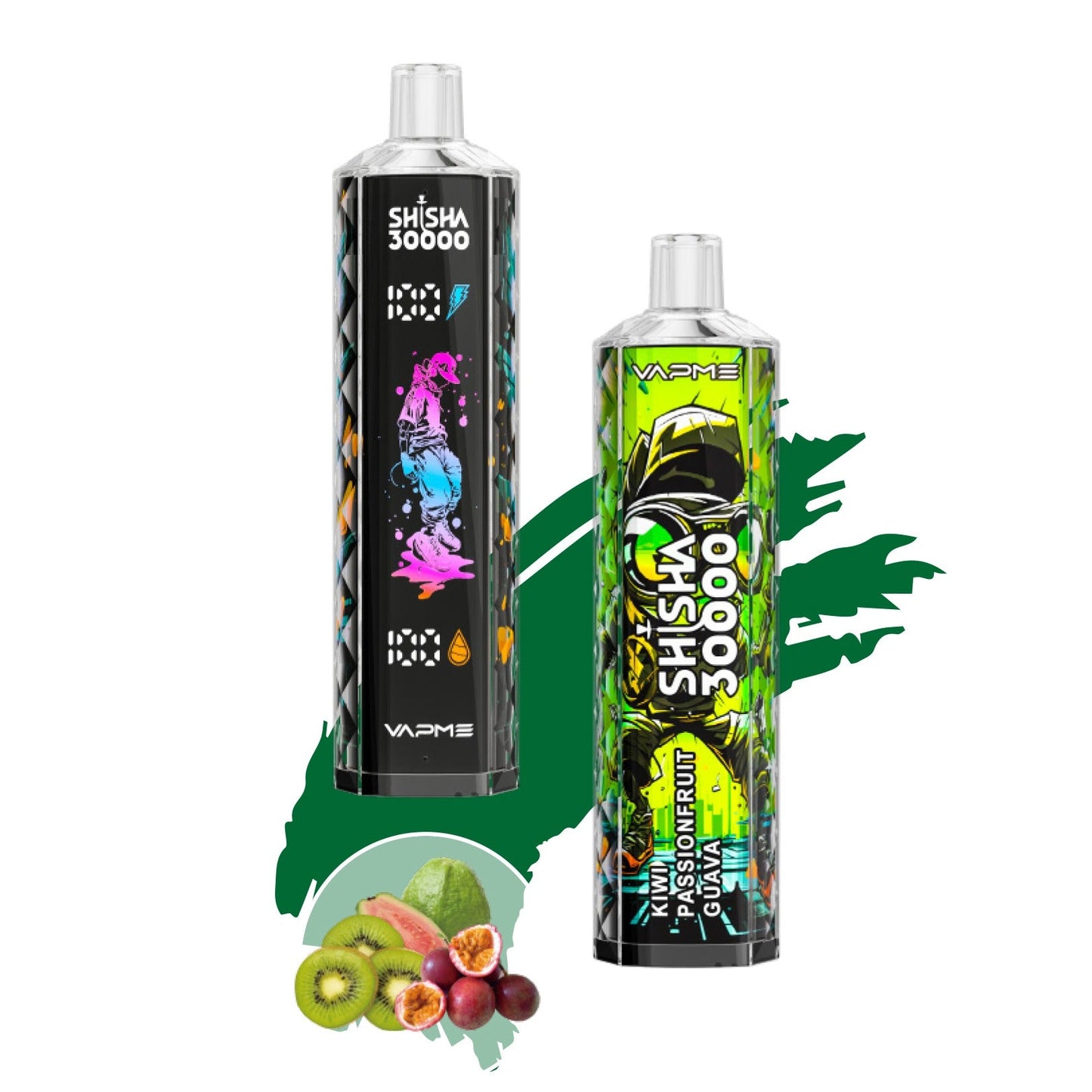 VAPME SHISHA 30000 puffs Disposable Vape Device 36ml Liquid 800mah