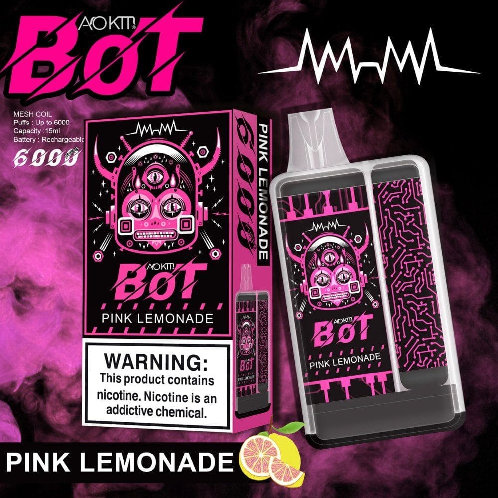 Aokit Vape BOT 6000 Puffs Bulk Buy Wholesale