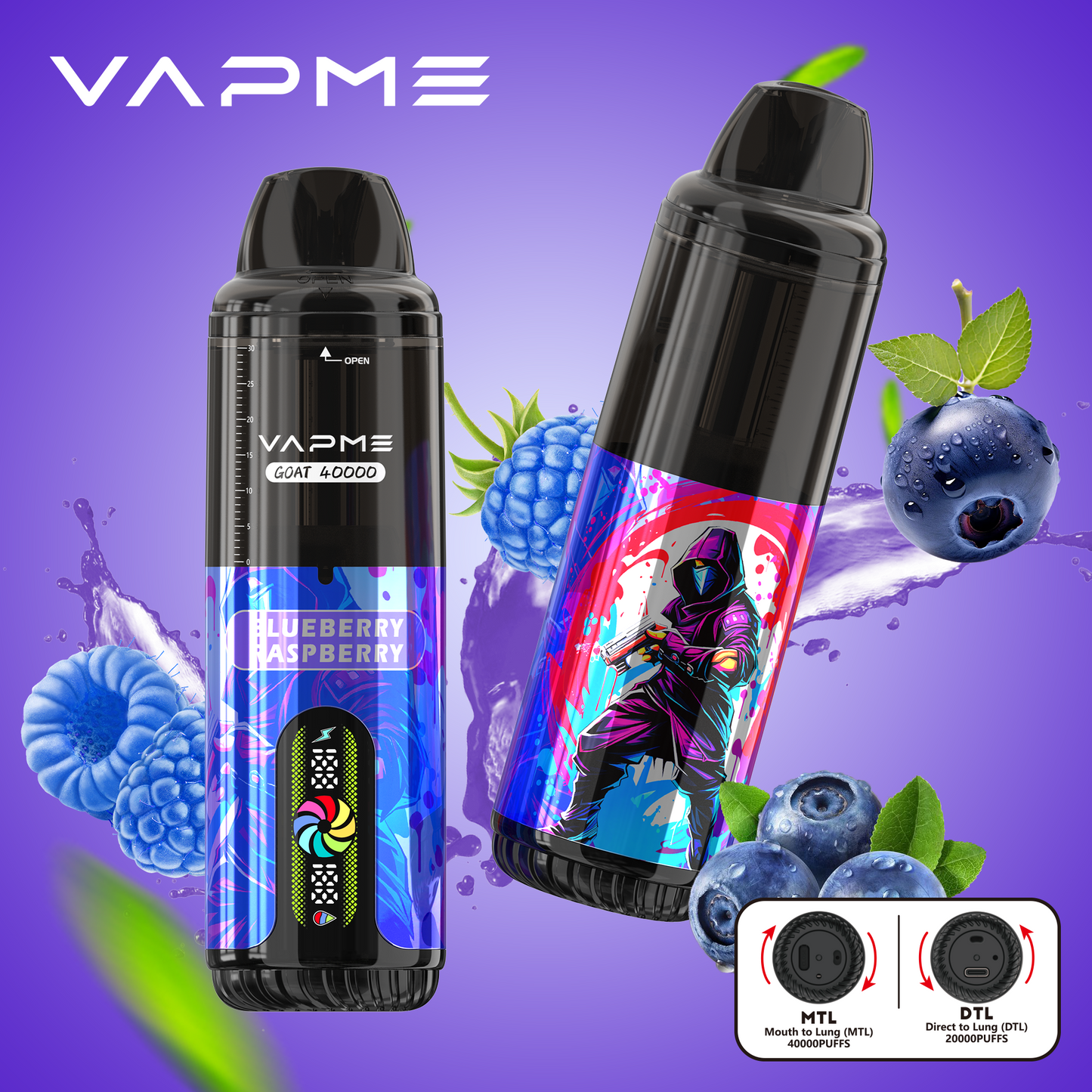 VAPME GOAT 40000 Puffs Wholesale Disposable Vape