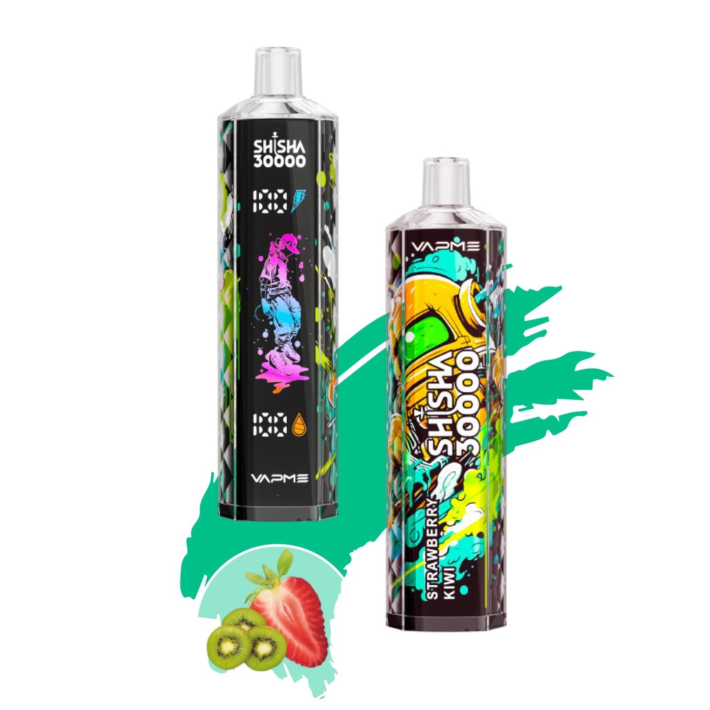 VAPME SHISHA 30000 puffs Disposable Vape Device 36ml Liquid 800mah