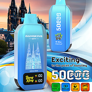 Bang King 50K City Edition Disposable Vape – 50,000 Puffs | World Landmark Flavor Collection