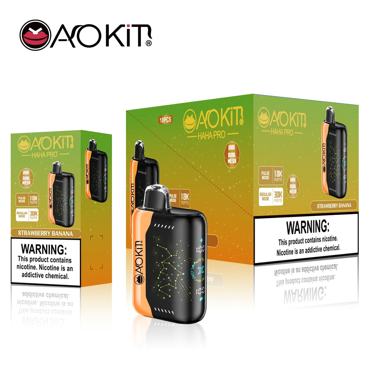 Limited Time Sale | 30000 Puffs HaHa Pro - Star Sky Curved Screen