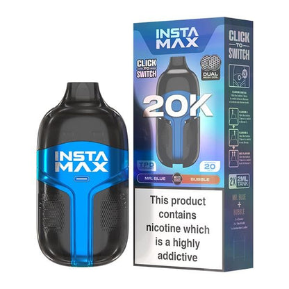 Insta Max 20K Puff Disposable Vape  dual-flavour ， 20000 puffs 650 mAh