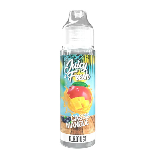 JUICY & FRESH Cassis Mangue - E-liquide 60ml