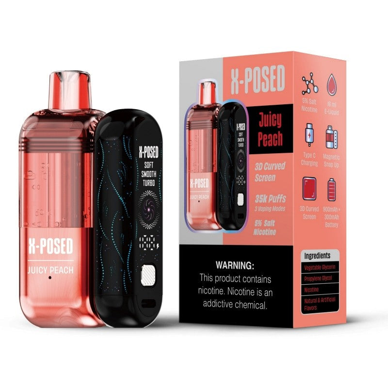 X-Posed 35K Disposable Vape 18ml 5%