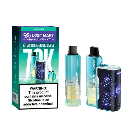 Lost Mary Nera Fullview 70K Disposable Vape Kit 24ml 5%