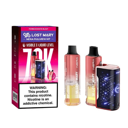 Lost Mary Nera Fullview 70K Disposable Vape Kit 24ml 5%