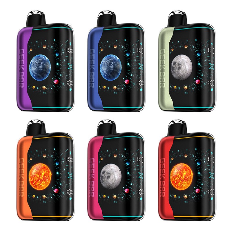 Geek Bar Pulse X 25K Platinum Edition Disposable Vape （18ml, 5%）