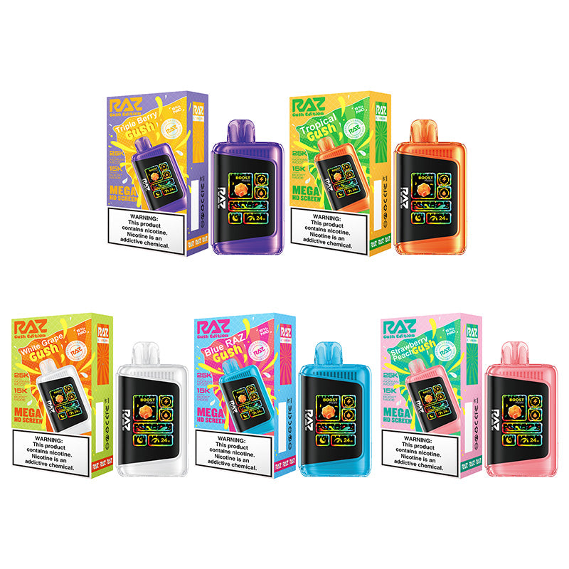 RAZ LTX 25K Gush Edition Disposable Vape 16ml