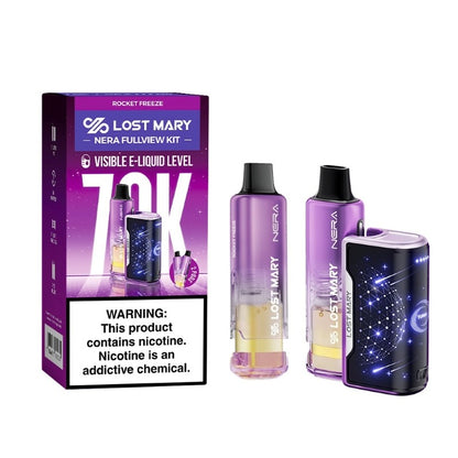 Lost Mary Nera Fullview 70K Disposable Vape Kit 24ml 5%