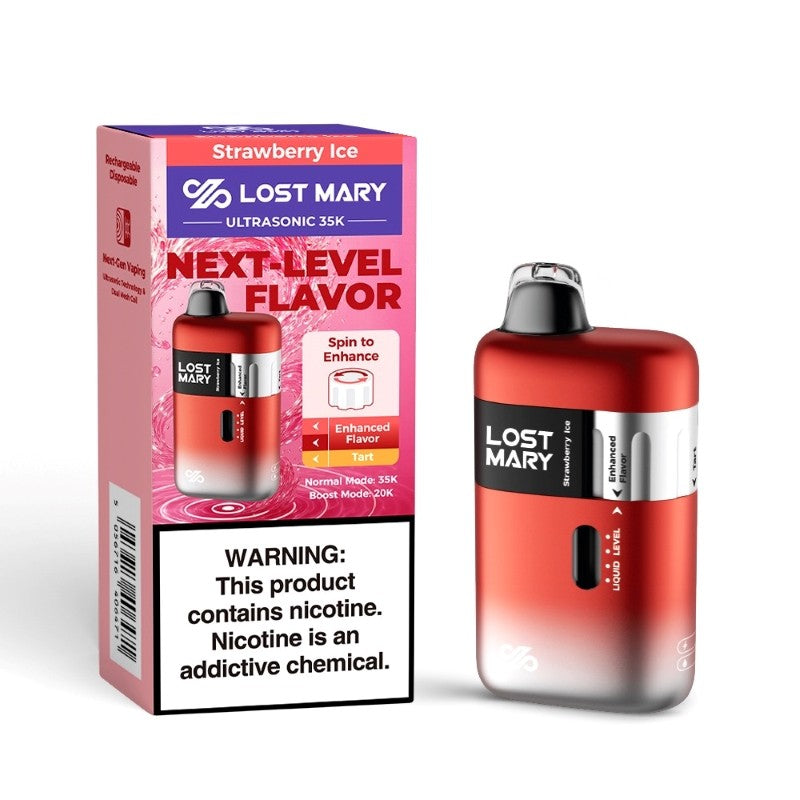 Lost Mary Ultrasonic 35K Disposable Vape 20ml 5% (35000 Puffs)