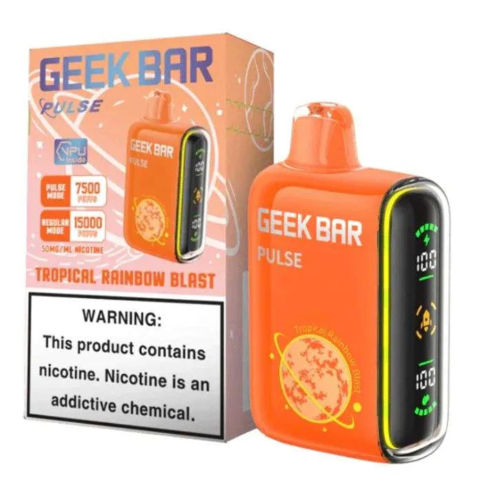 Tropical Rainbow Blast Geek Bar Flavor