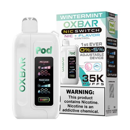 OXBAR X Pod Juice Nic Switch 35K Disposable Vape 5%