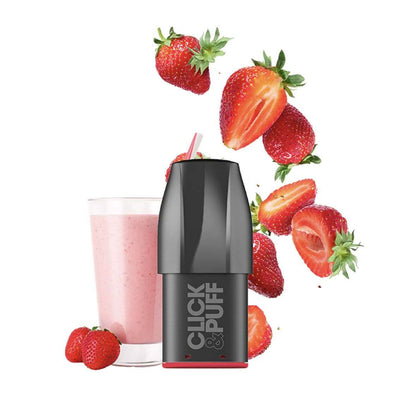 X-BAR Click & Puff - Pack de 2 Cartouches 2ml 650 Puffs